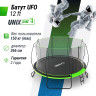 Батут UNIX LINE 12 ft UFO Green TRUF12GR4